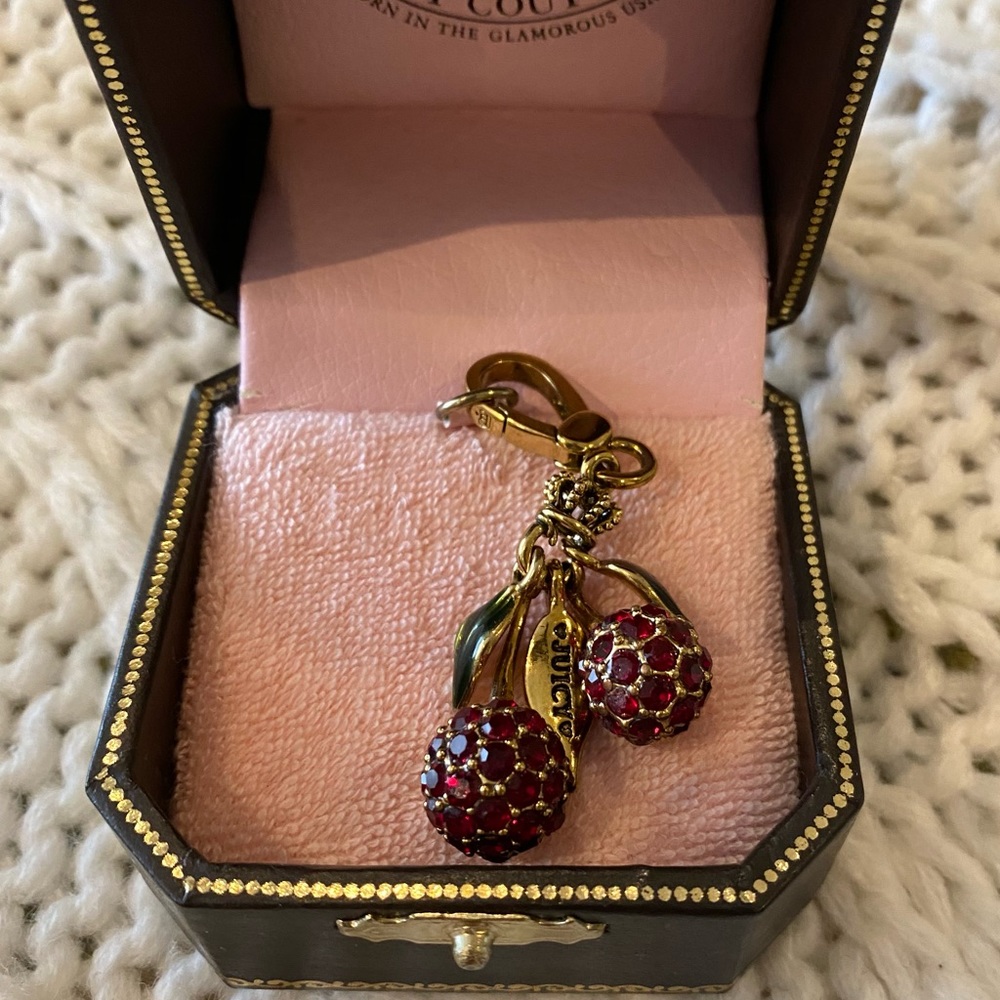 Rare Juicy Couture Cherry Charm🍒✨